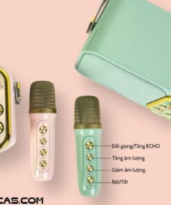 Loa Bluetooth Mini Karaoke Kèm Micro